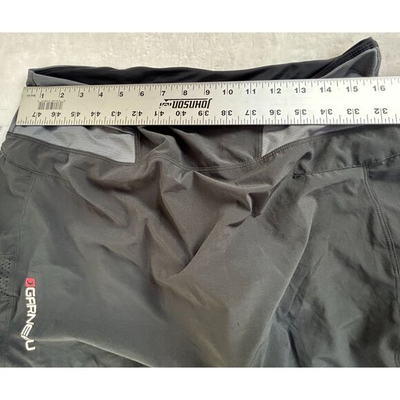 Louis Garneau Womens Cycling Rio Knickers Slim Flex Black/Grey Large Stretch New - Picture 8 of 11